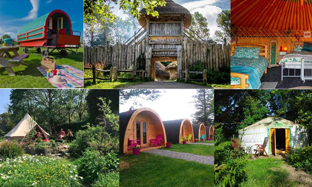 Top Aiirbnb glamping sites in Ireland