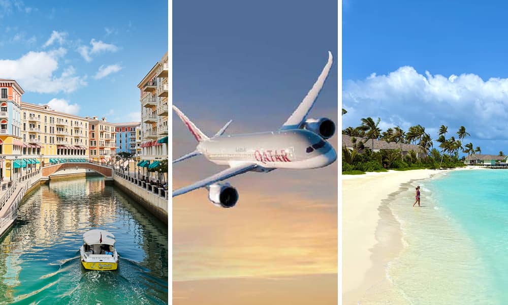 Doha and Maldives twin centre holiday with Qatar Airways