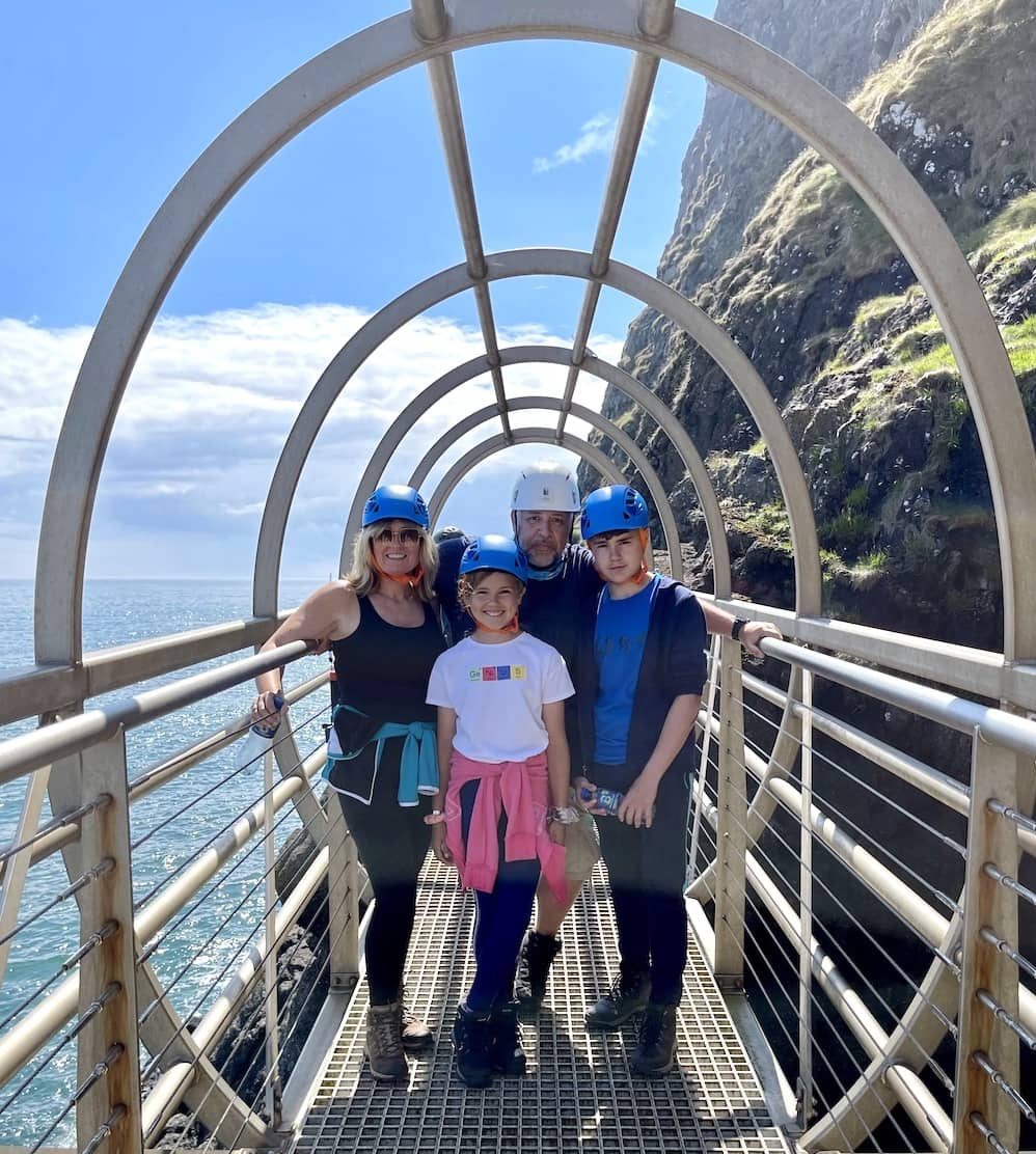 The Gobbins Cliff Path is one of the top things to do in Northern Ireland