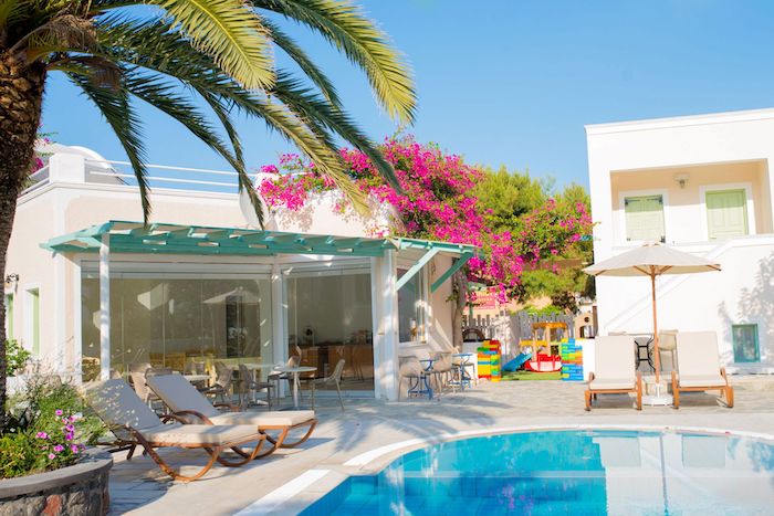 family holidays in Santorini