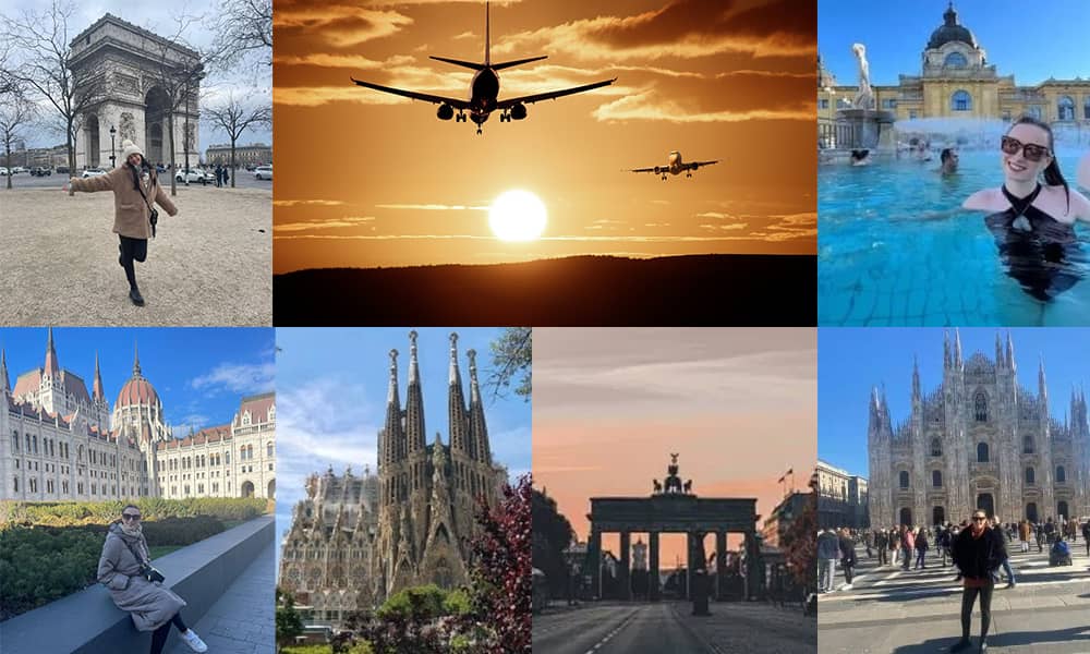 Extreme Day Trips from Dublin airport to Europe