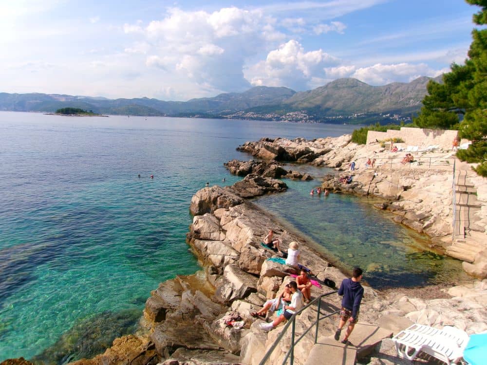 Beach bar little star, Cavtat best things to see and do in Dubrovnik