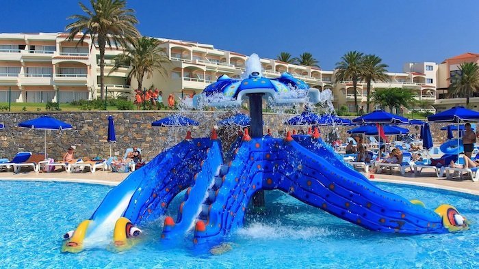 all inclusive rhodes holidays for families at the Rodos Princess Beach Hotel.