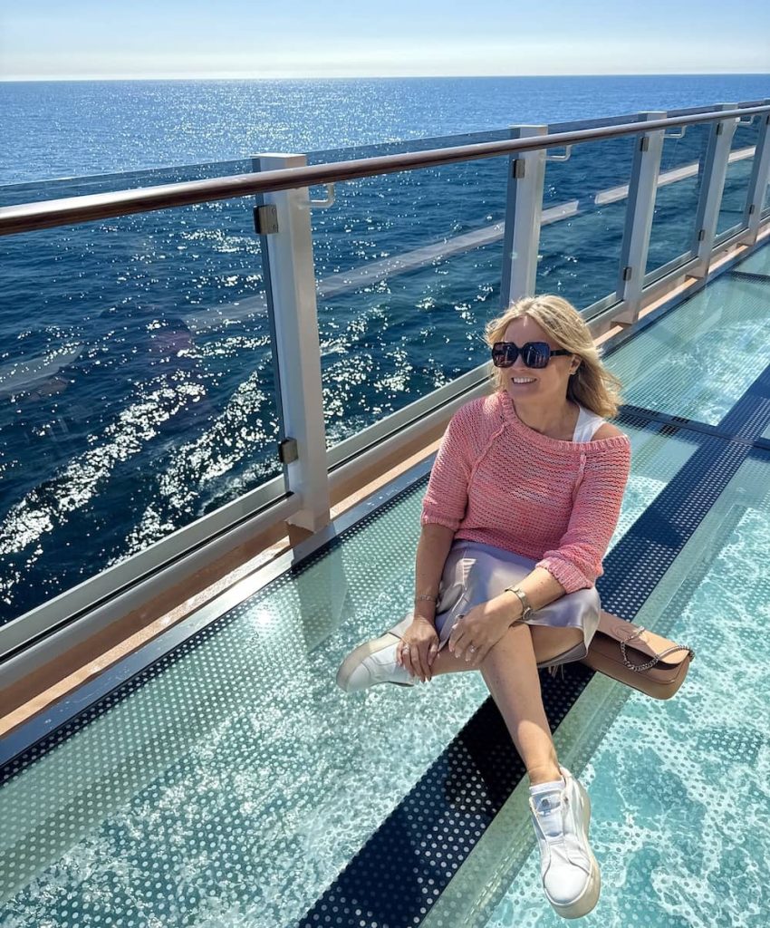 Sarah Slattery on Norwegian Aqua