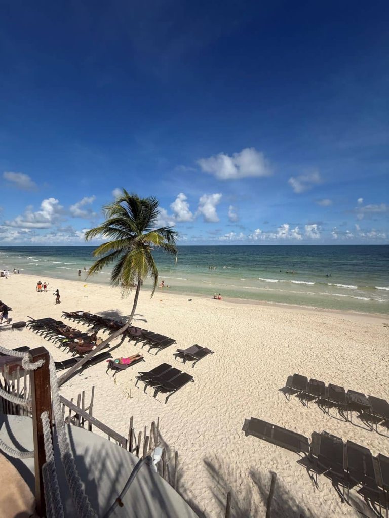 holiday to cancun at Tulum beach