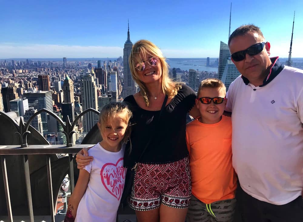 Family trip to New York