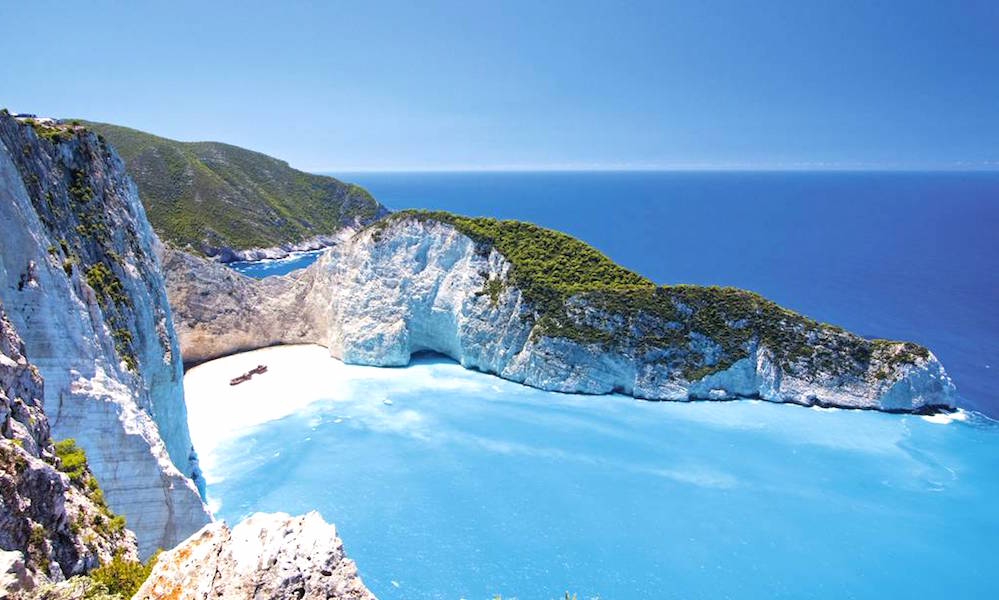 Shipwreck beach, Zakynthos